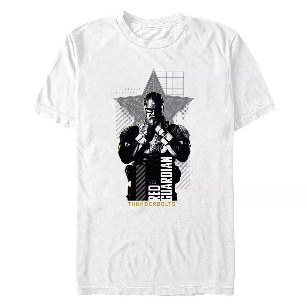 Men's Marvel Thunderbolts Red Guardian Poster Graphic Tee,  Product Image