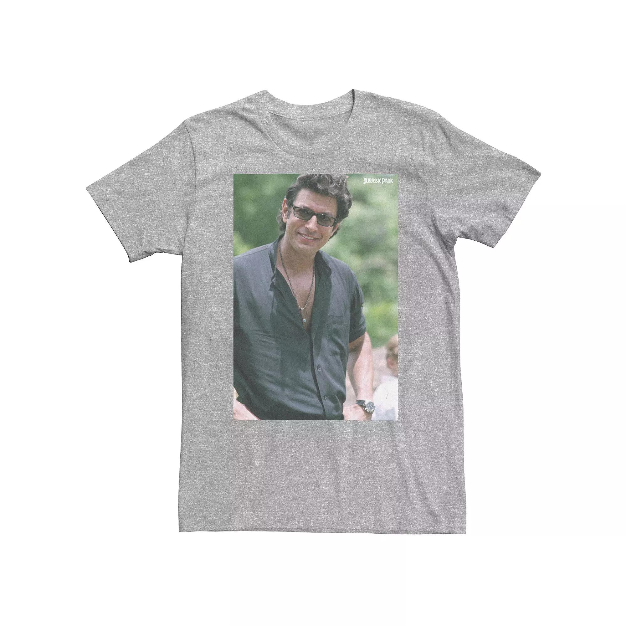 Big & Tall Jurassic Park Jeff Goldblum Smile Graphic Tee, Men's,  Product Image