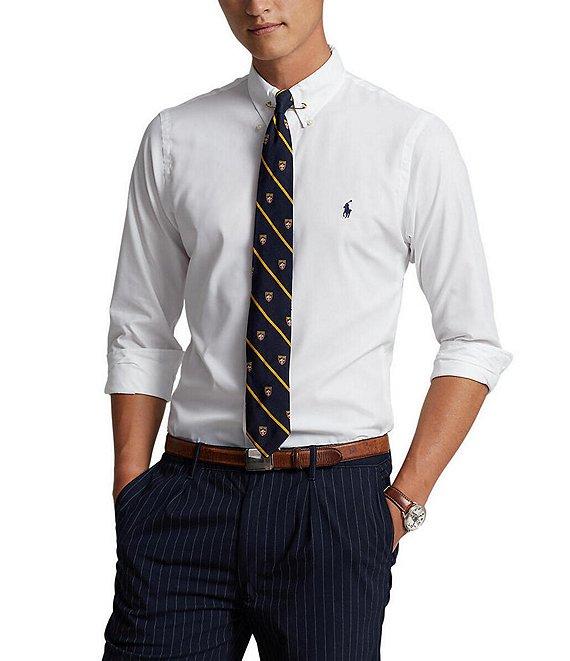 Polo Ralph Lauren Classic-Fit Performance Stretch Twill Long-Sleeve Woven Shirt Product Image