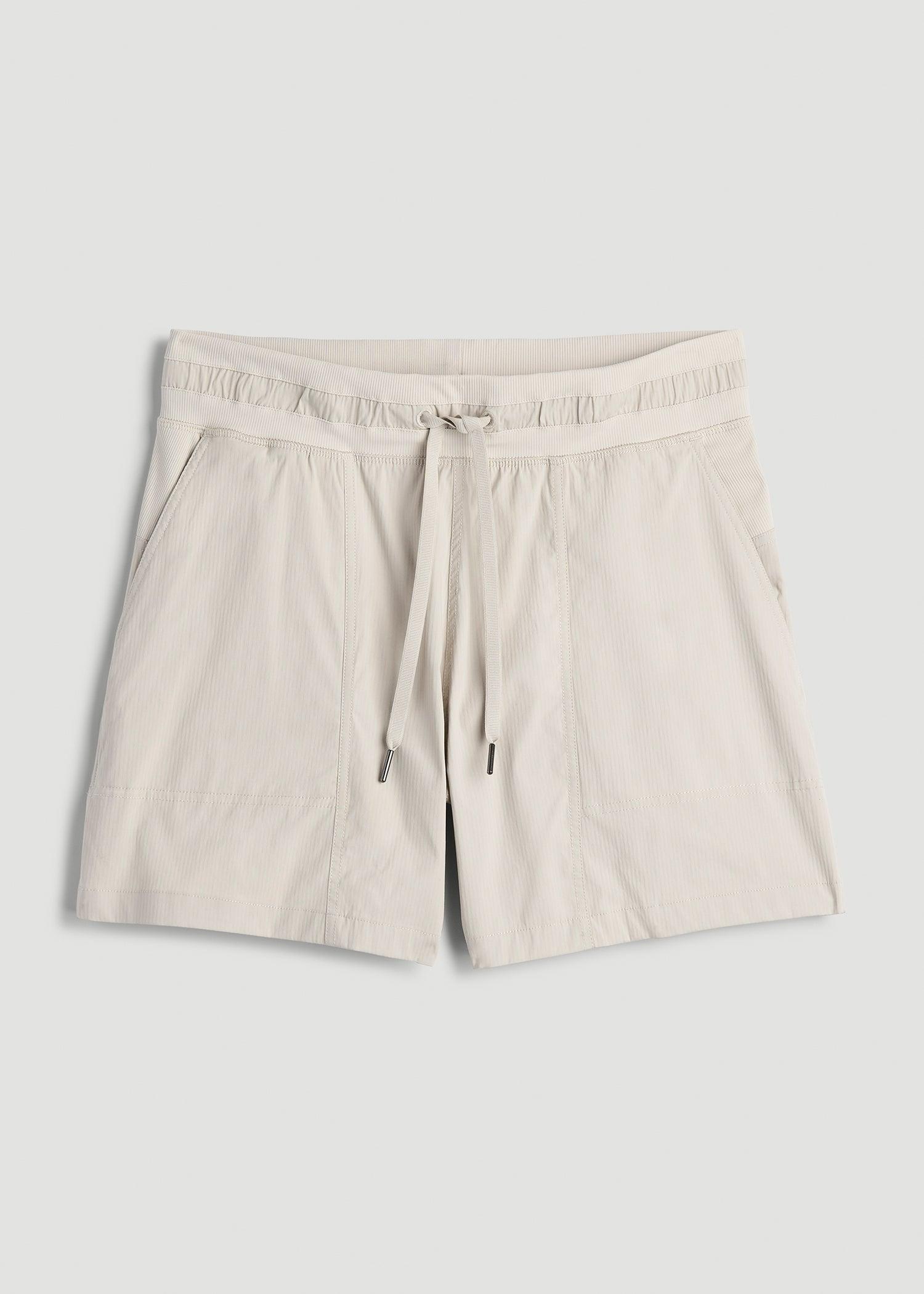 High Rise After Practice Short for Tall Women in Stone Female Product Image