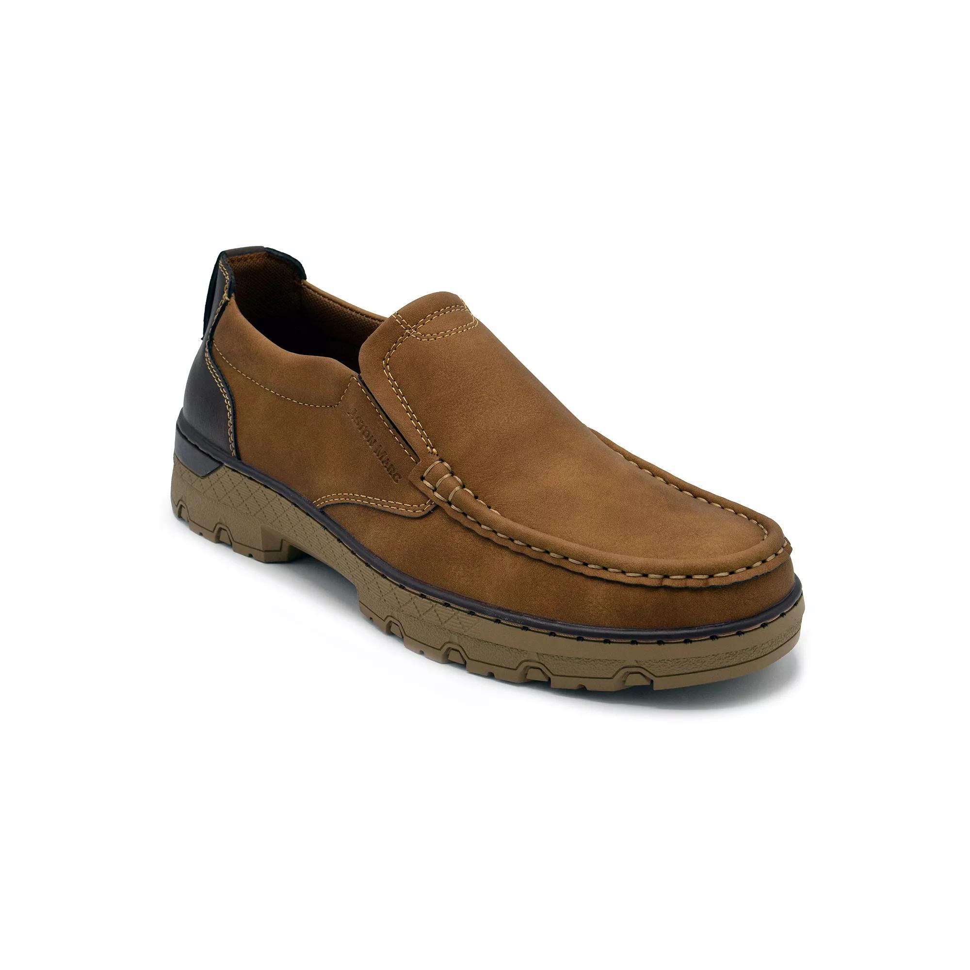 Aston Marc Brill Men's Slip-On Shoes, Size: 9, Brown Product Image