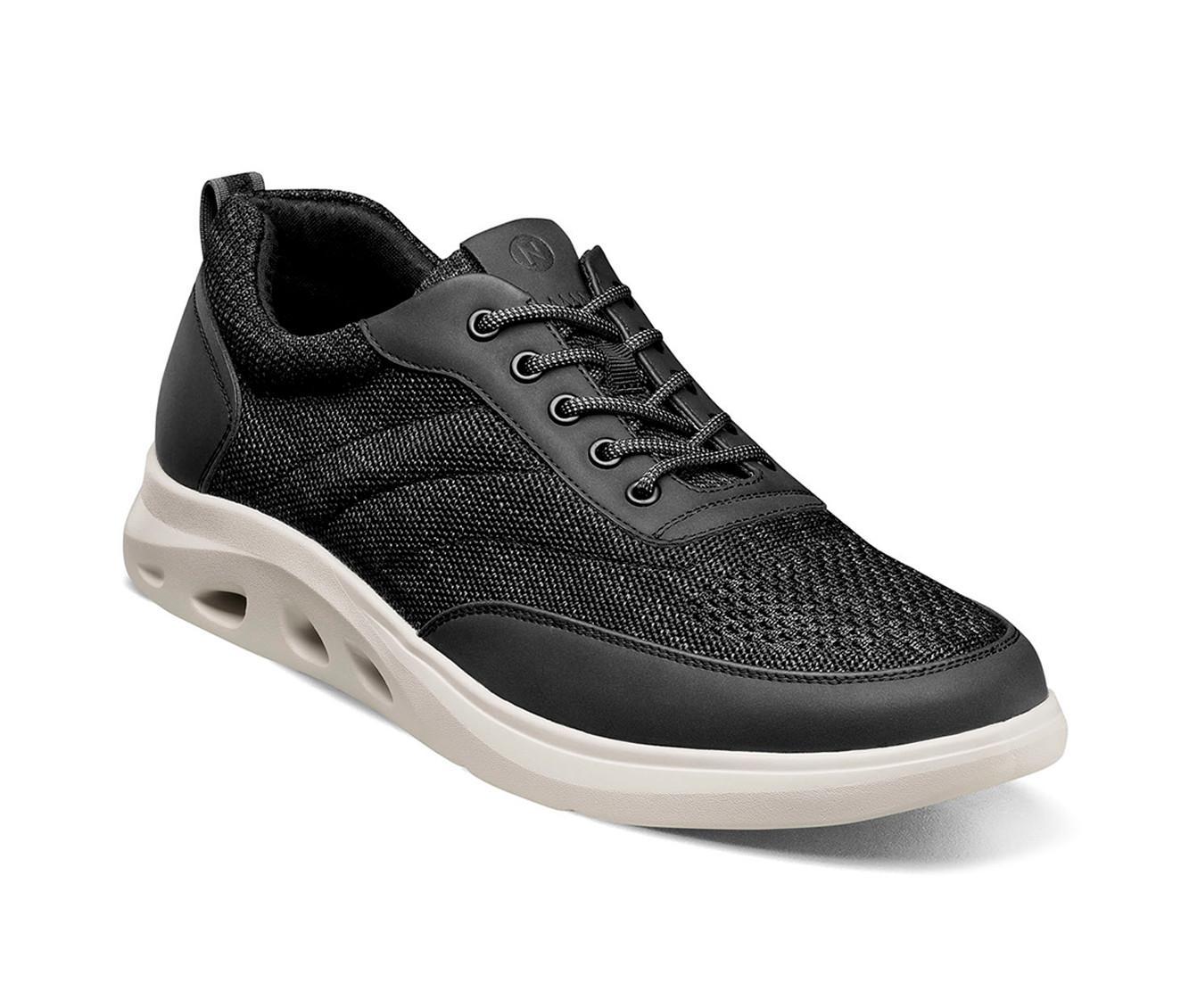 Men's Nunn Bush Ponte Knit Moc Toe Casual Oxfords Product Image