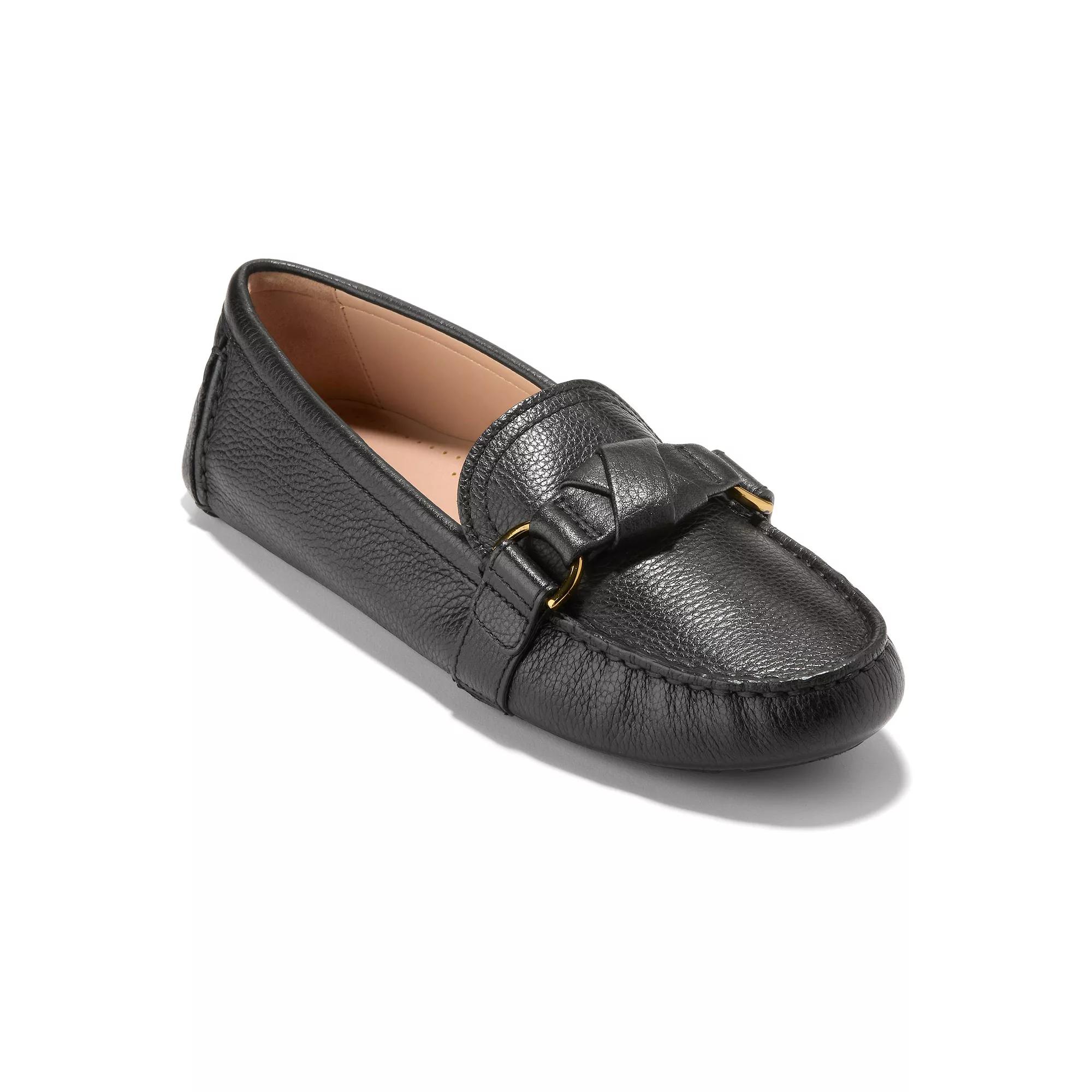 Cole Haan Emmie Women's Knot Driver Shoes, Size: 9, Black Product Image