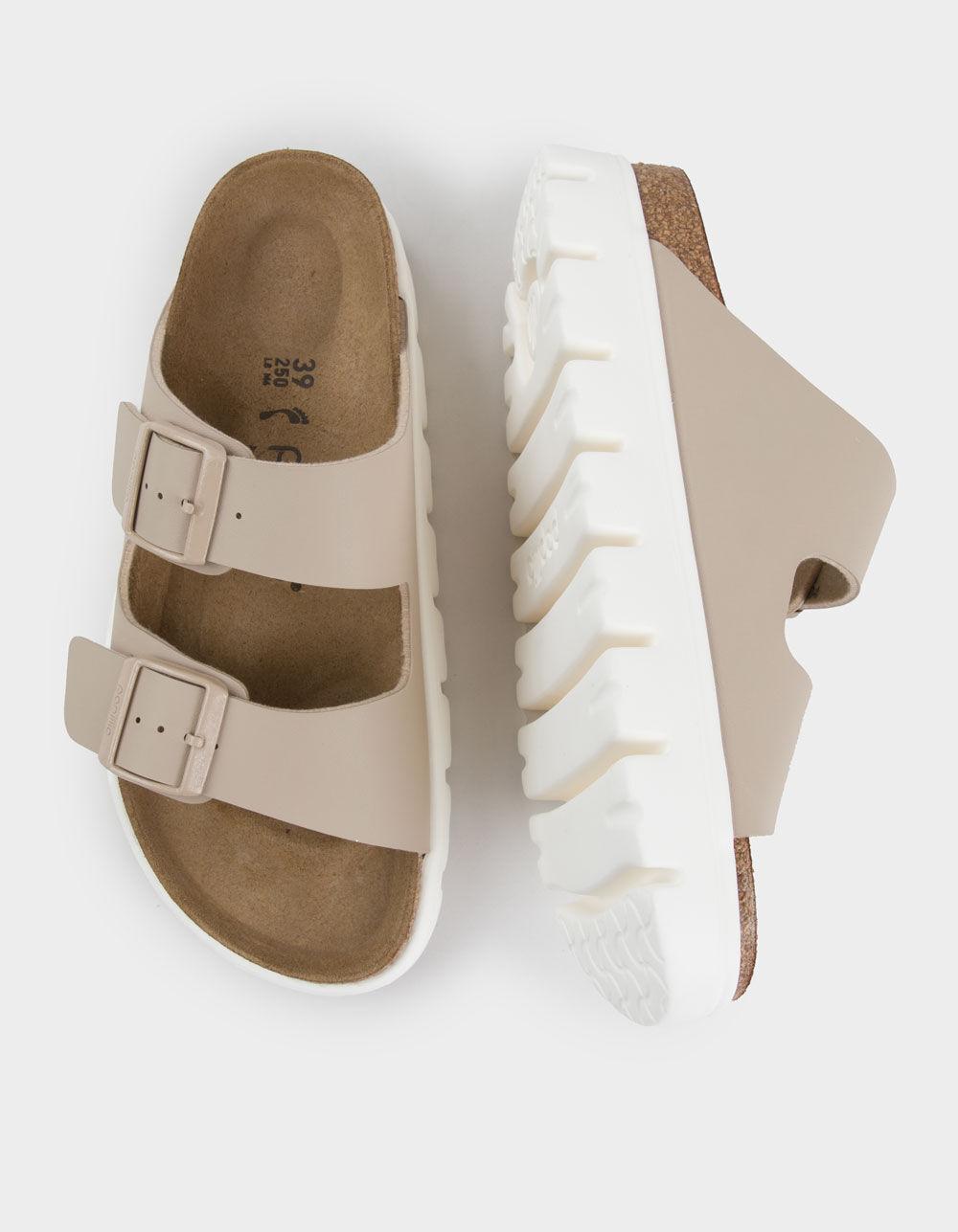 BIRKENSTOCK Arizona Womens Chunky Platform Sandals - SAND Product Image