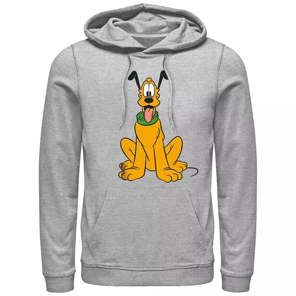 Men's Mickey Mouse Happy Pluto Graphic Hoodie,  Product Image