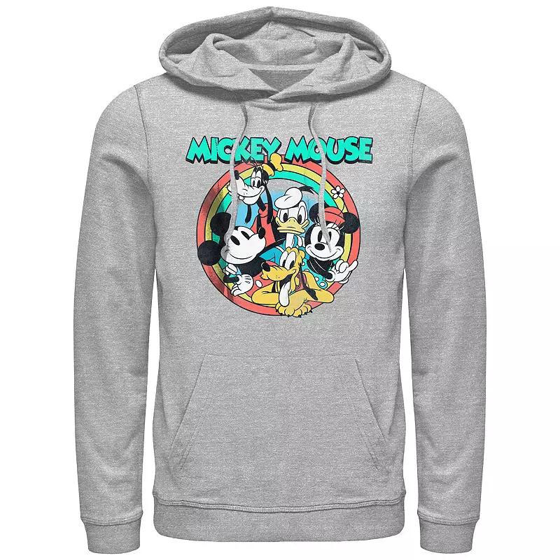 Men's Mickey Mouse And His Friends Graphic Hoodie,  Product Image