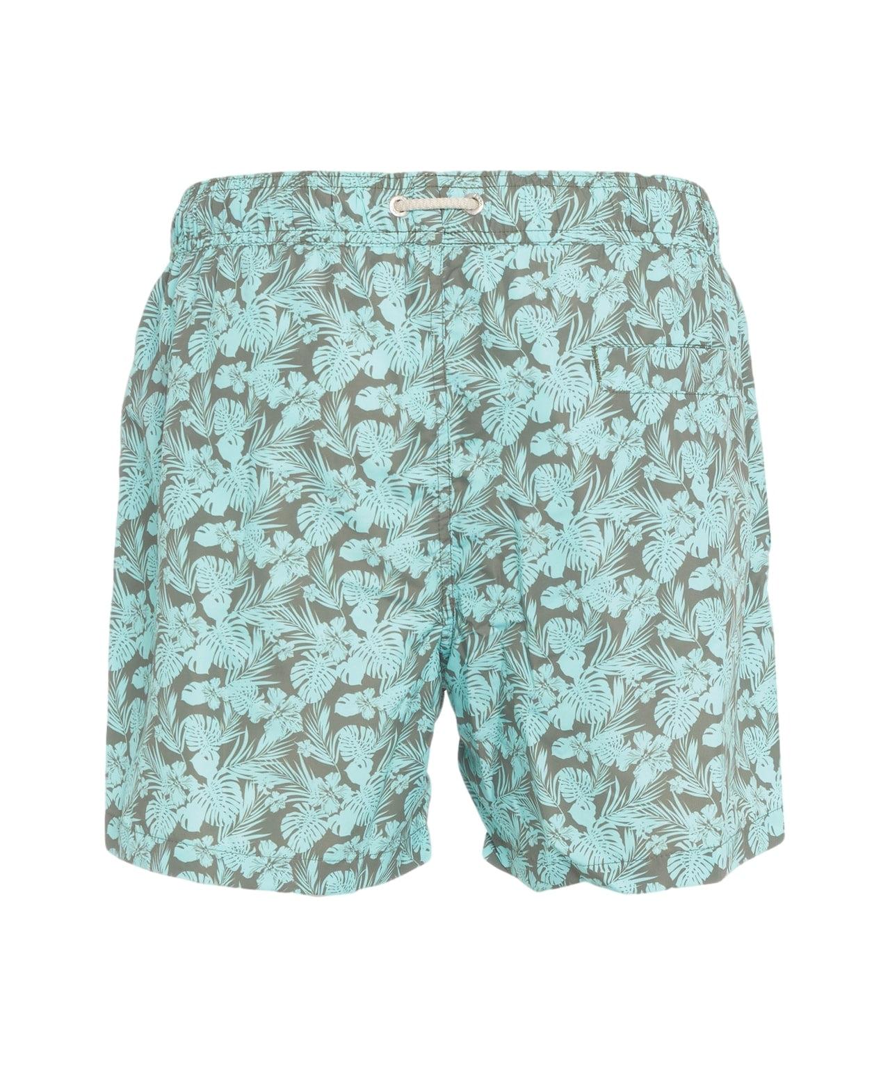 Swim shorts with pattern Product Image