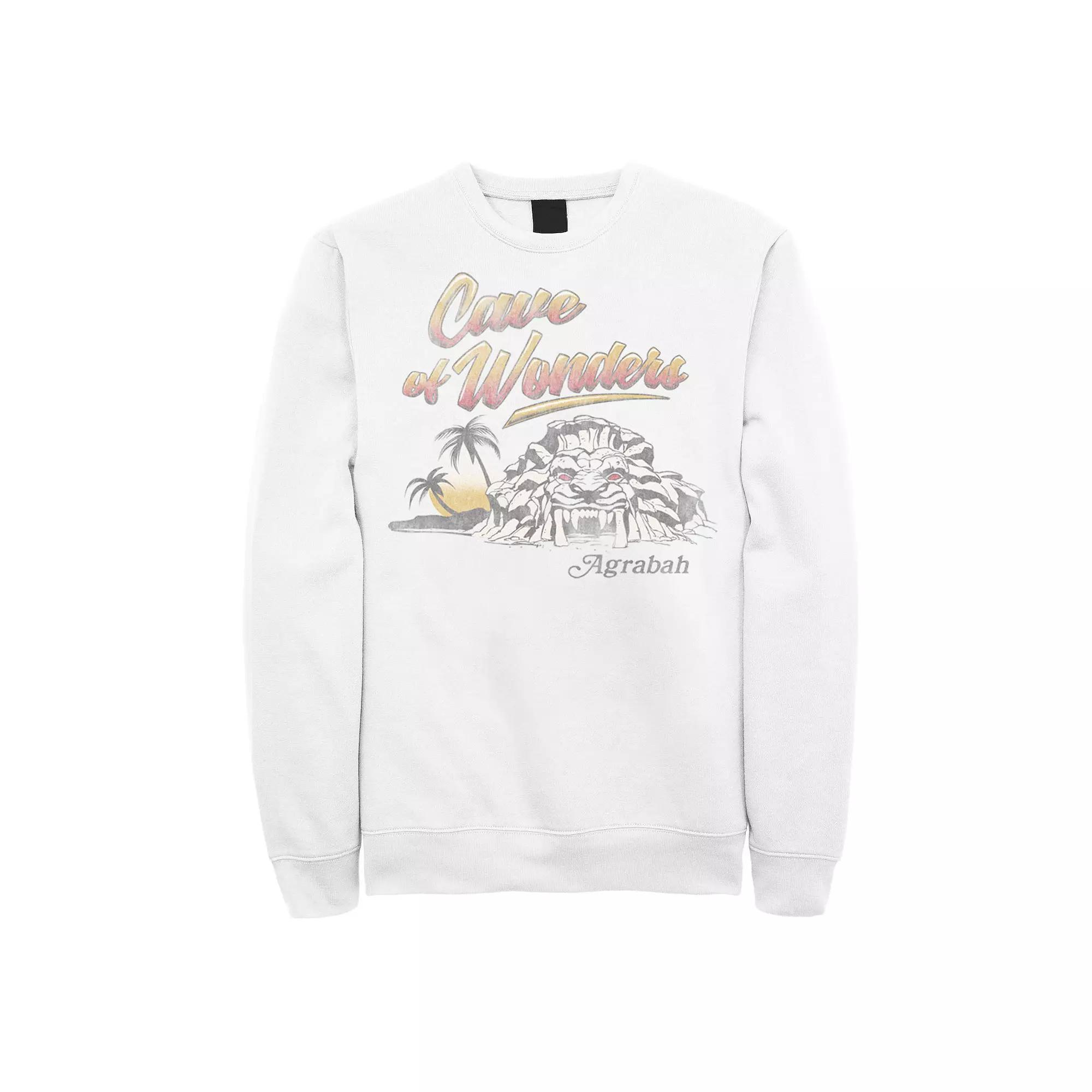 Disney's Aladdin Men's Cave Of Wonders Landscape Sweatshirt,  Product Image