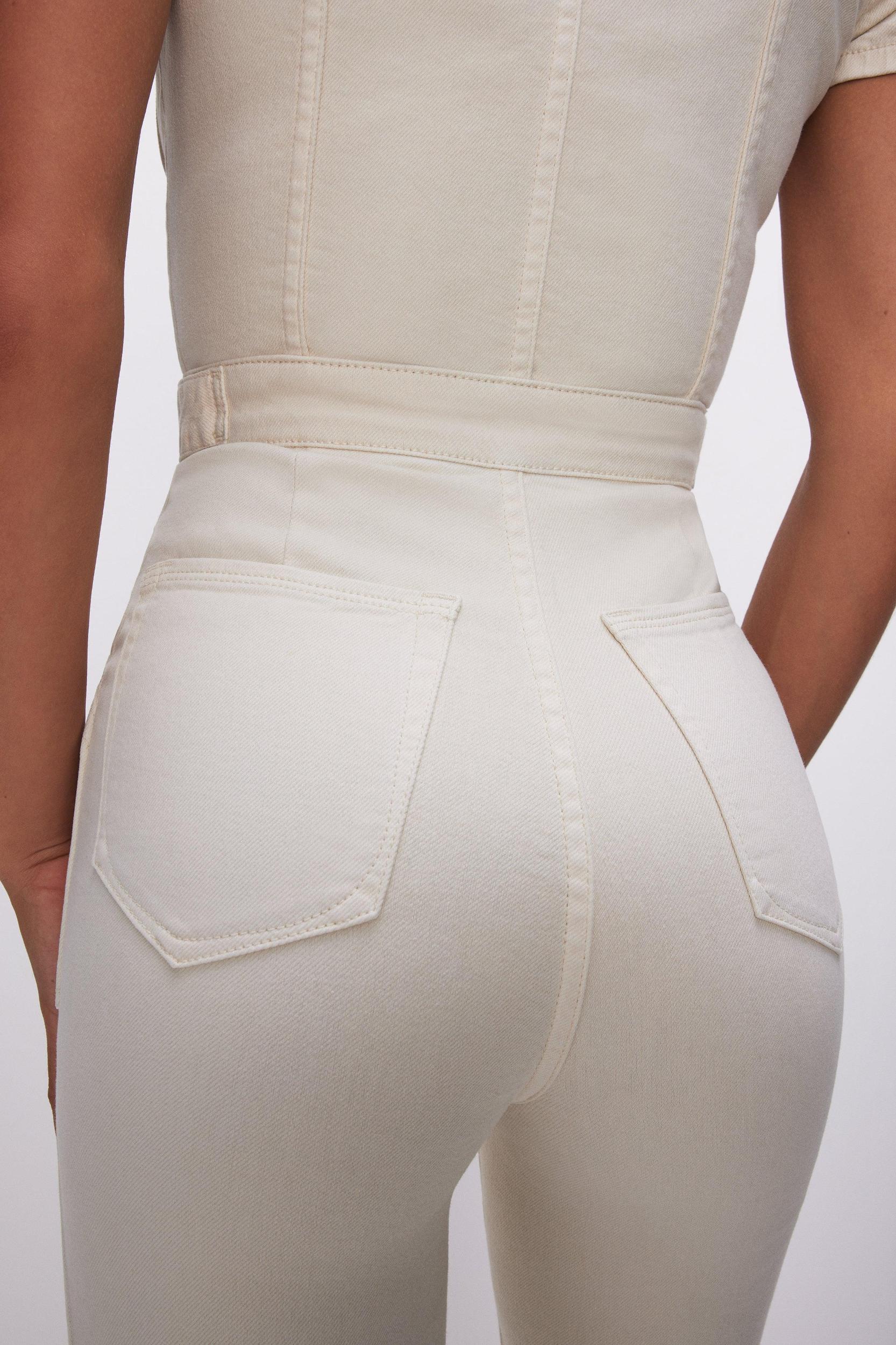 FIT FOR SUCCESS PALAZZO JUMPSUIT | BONE001 Product Image