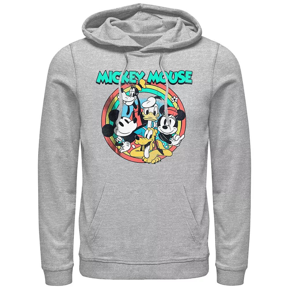 Men's Mickey Mouse And His Friends Graphic Hoodie,  Product Image