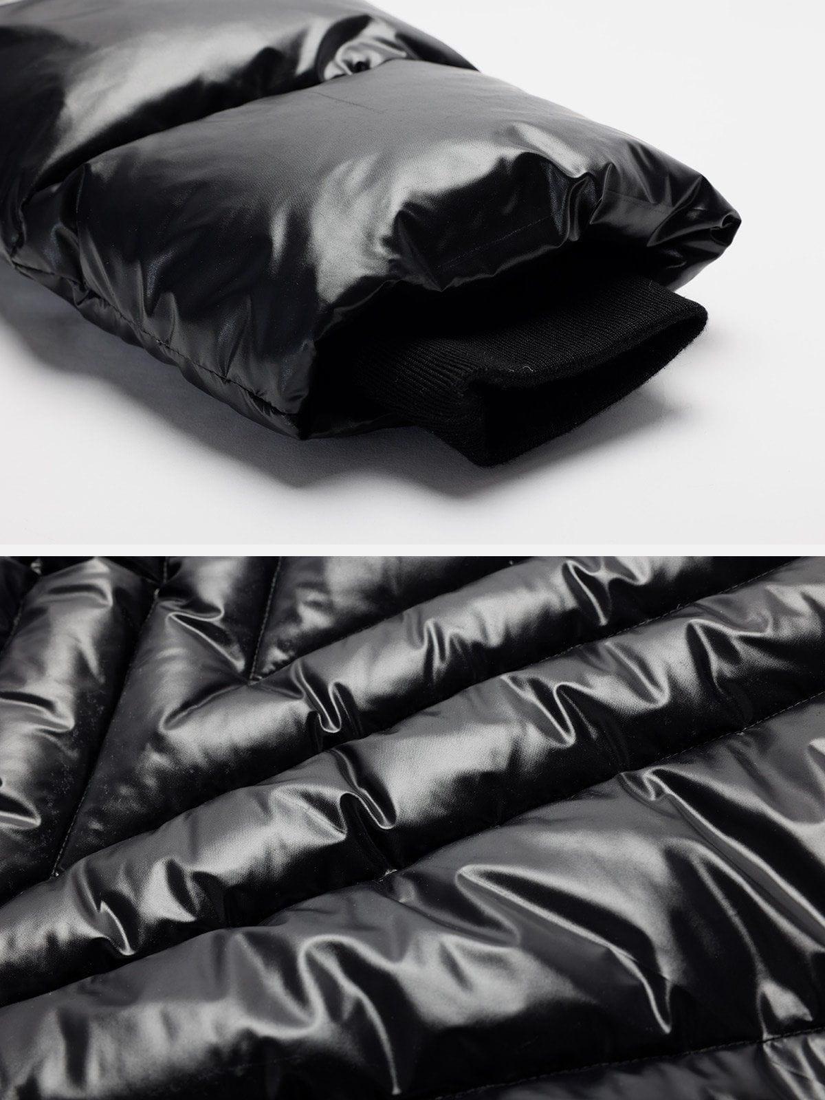 Aelfric Eden Solid Cropped Puffer Down Coat Product Image