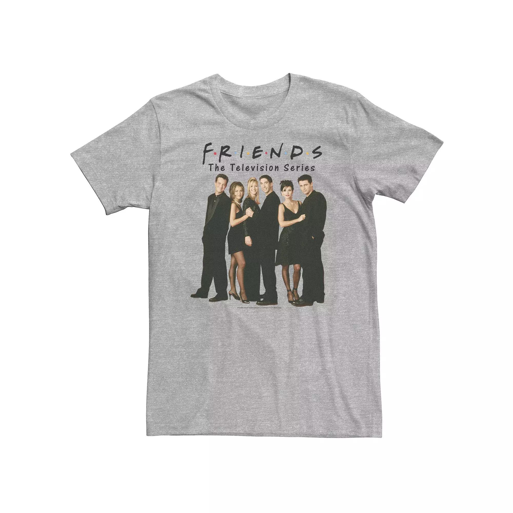 Big & Tall Friends Group Shot Line Up Tee, Men's,  Product Image