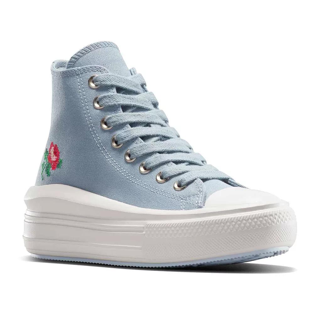 Converse Chuck Taylor All Star Move Womens High-Top Platform Sneakers Product Image