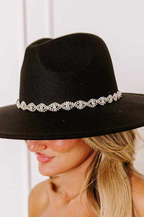 NYC Ready Felt Fedora in Black Product Image