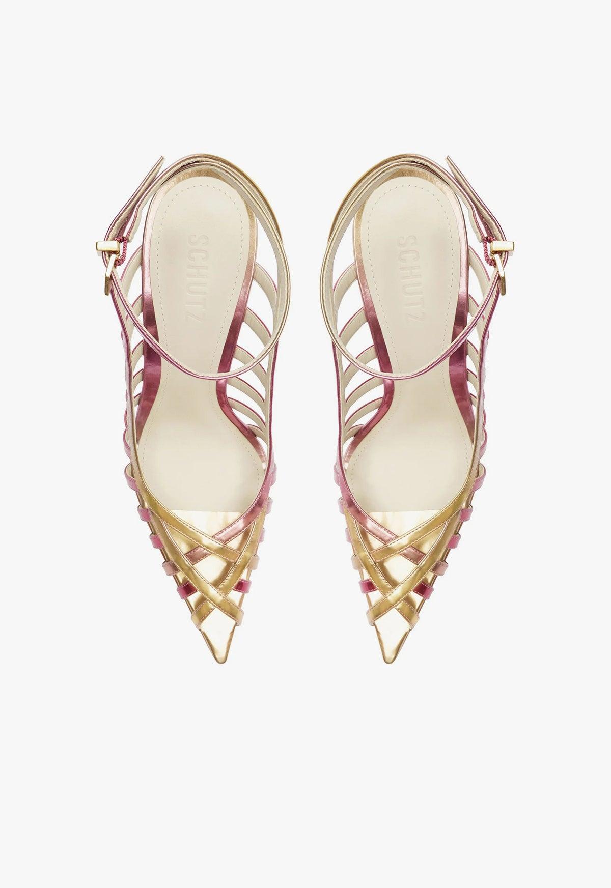 Iris Specchio Leather Pump Product Image