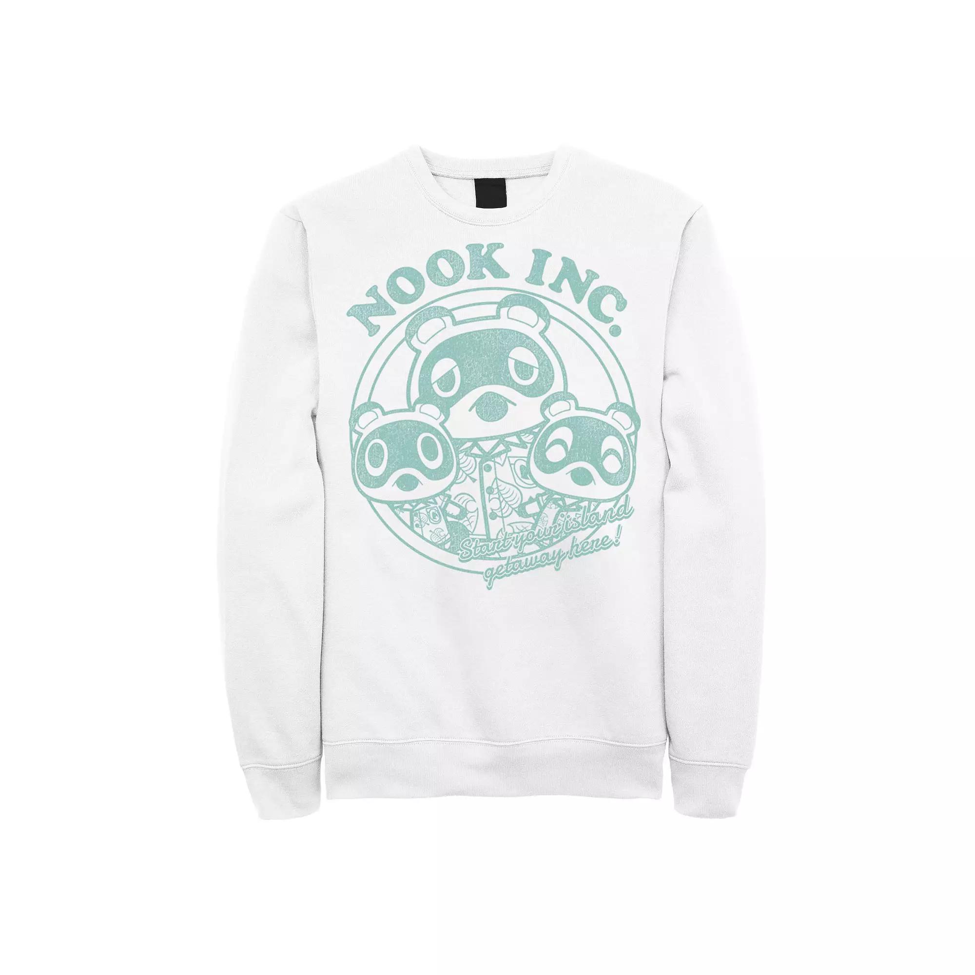 Men's Animal Crossing: New Horizons Nook Inc.Island Getaway Sweatshirt,  Product Image