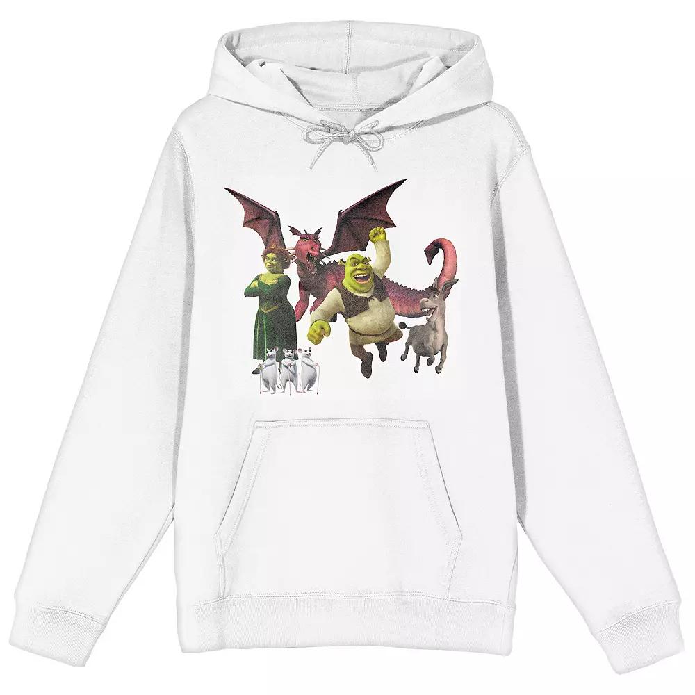 Men's Shrek Main Characters Hoodie,  Product Image