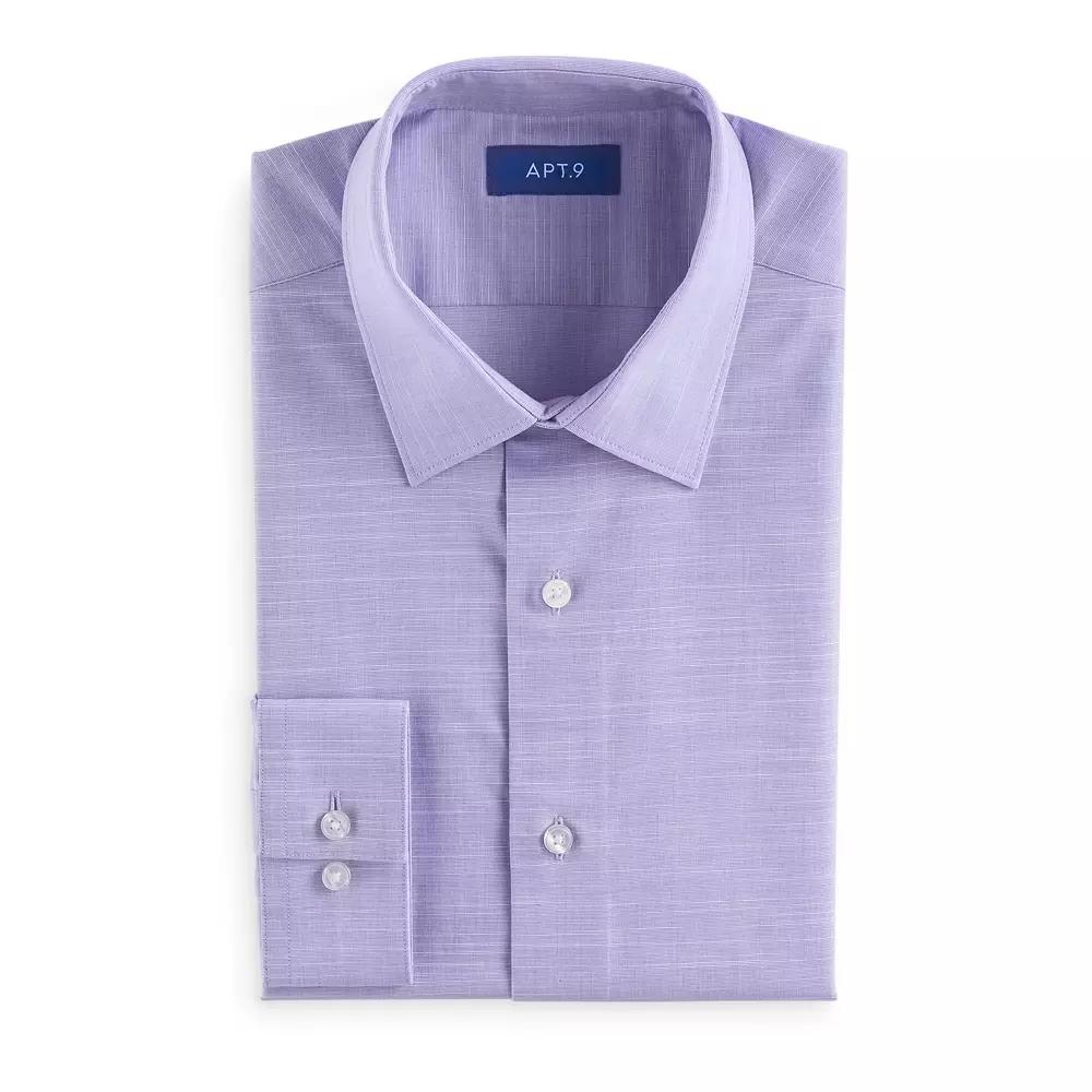 Men's Apt. 9® Premier Flex Regular-Fit Dress Shirt,  Product Image