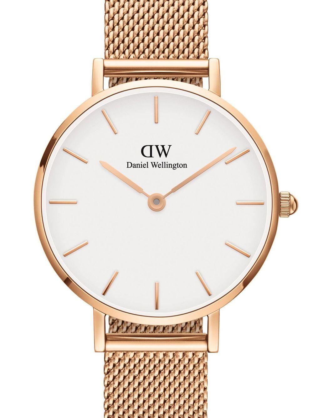 Petite Melrose rose-gold watch Product Image