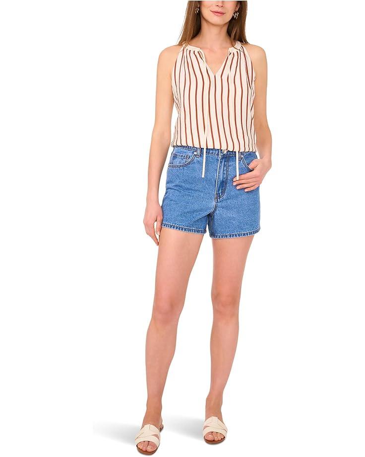 Crew Neck Tank With Scallops Product Image