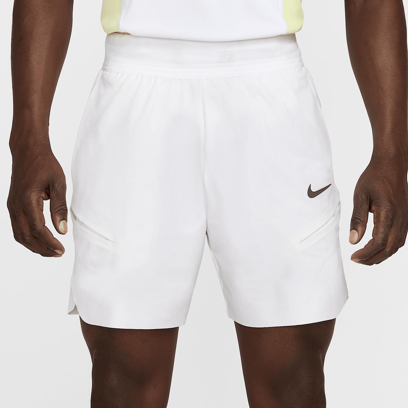 Nike Mens Court Slam Dri-FIT Tennis Shorts | FZ6947-100 Product Image