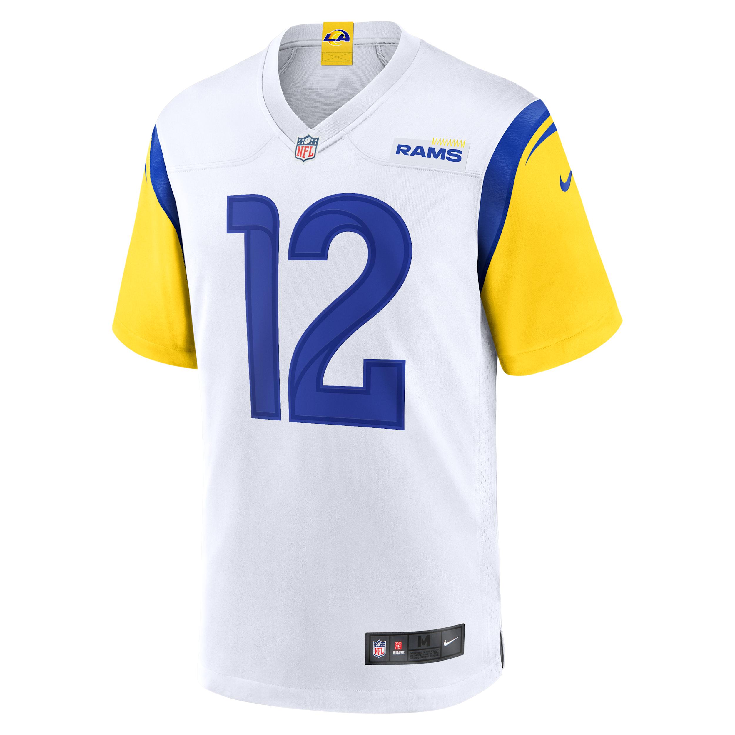 Puka Nacua Los Angeles Rams Nike Mens NFL Game Jersey | 67NMLRGA95F-G93 Product Image