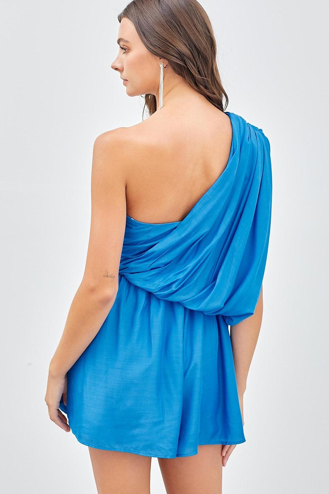 One Shoulder Romper Product Image