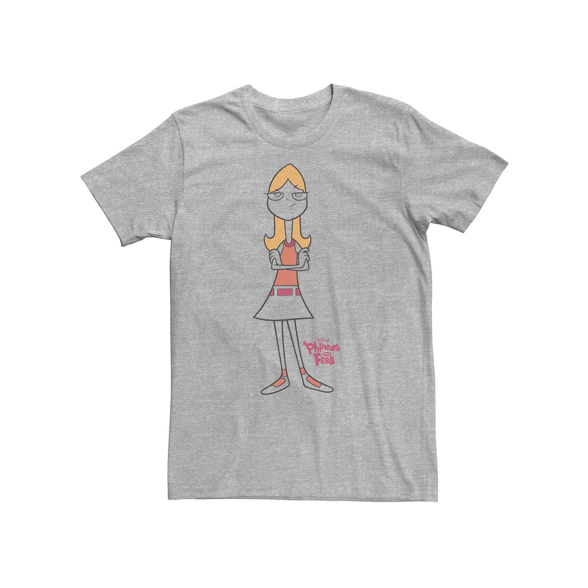 Big & Tall Disney Phineas And Ferb Candace Line Art Tee, Men's,  Product Image