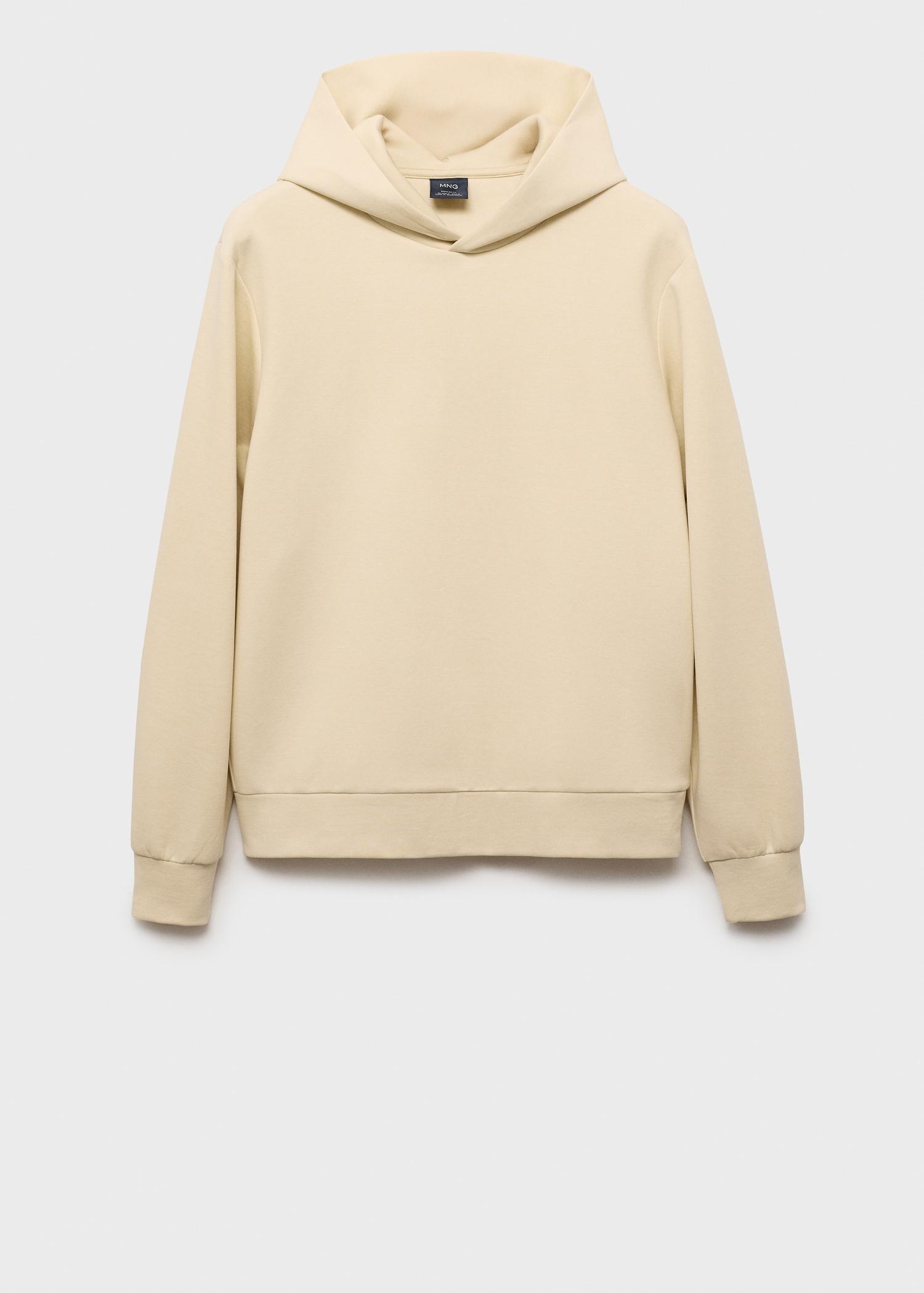 Regular-fit hoodie - Men | MANGO USA Product Image