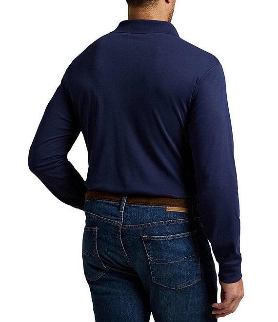 Polo Ralph Lauren Big & Tall Soft Cotton Long Sleeve Polo Shirt Product Image