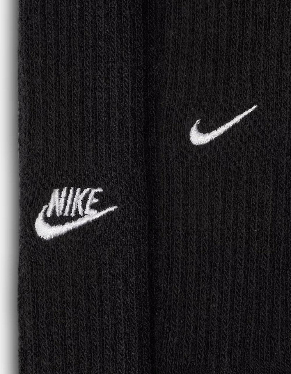 NIKE Everyday 2 Pack Cushioned Crew Socks - BLACK Product Image