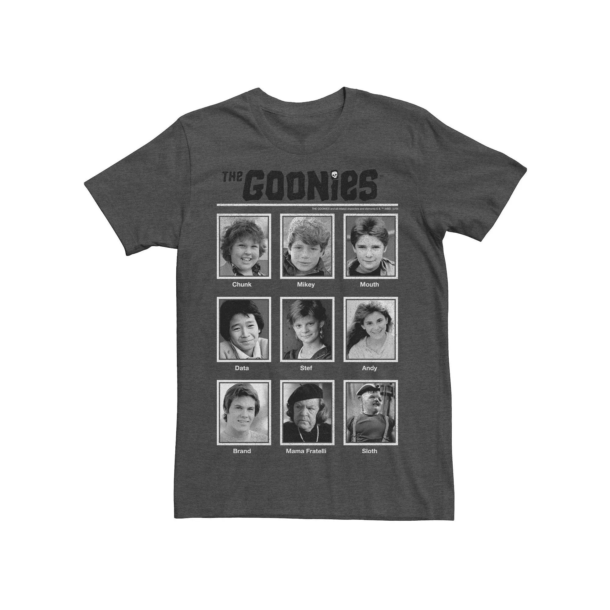 Men's The Goonies Character Photo Collage Tee,  Product Image