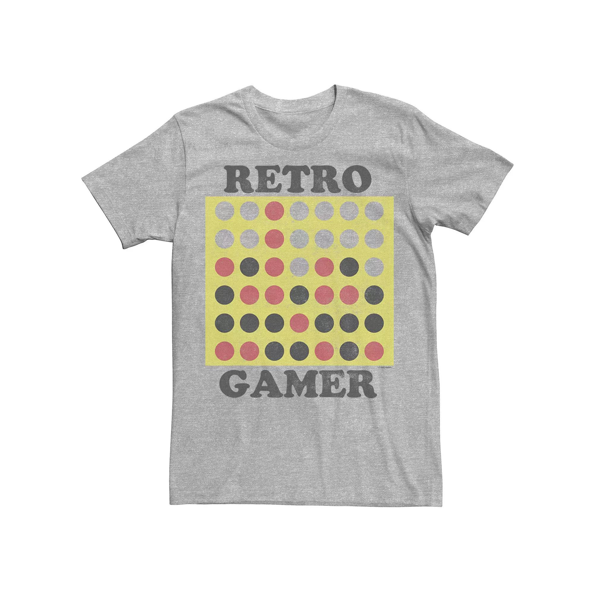 Men's Connect Four Retro Gamer Board Tee,  Product Image