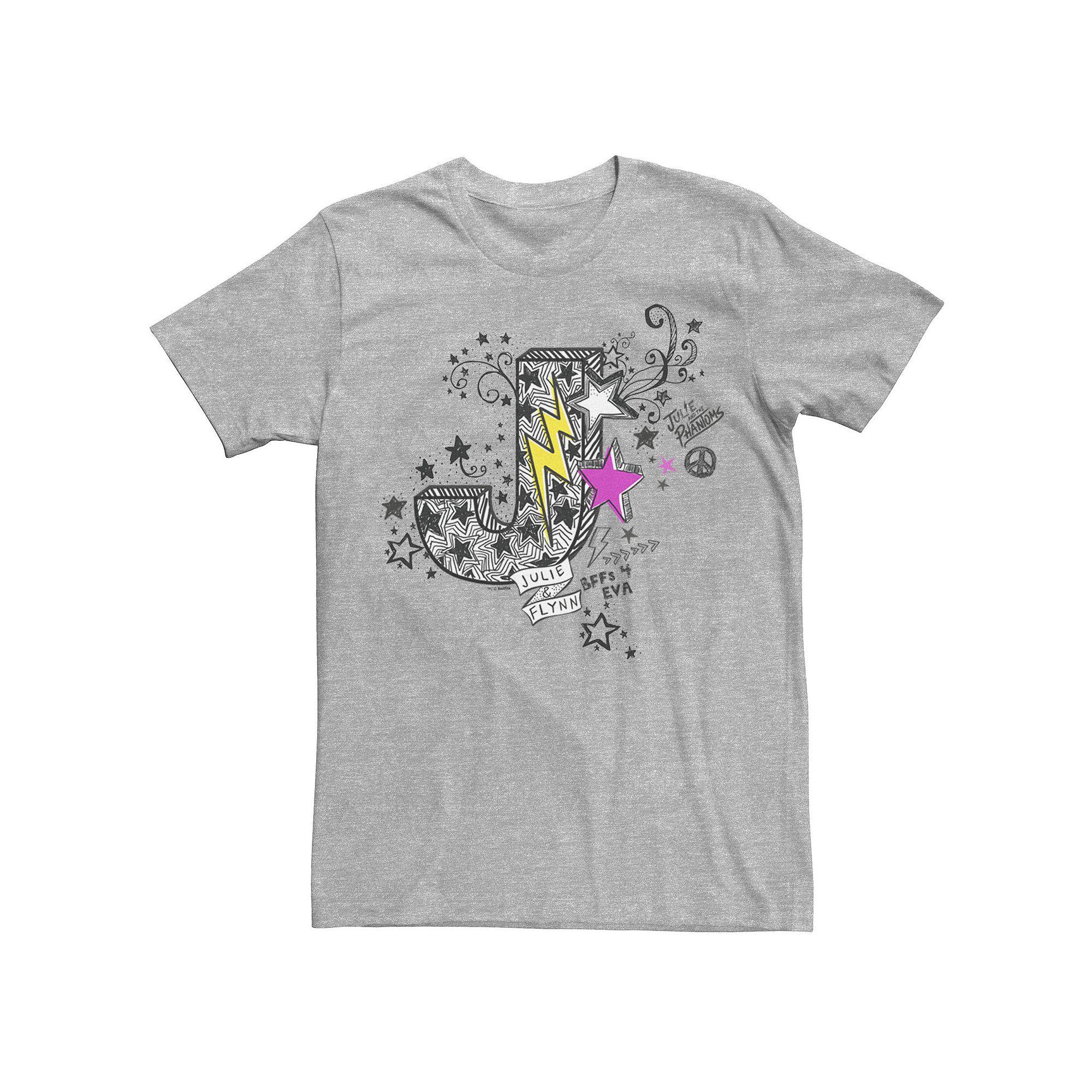Men's Julie And The Phantoms Julie & Flynn J Sketch Tee,  Product Image