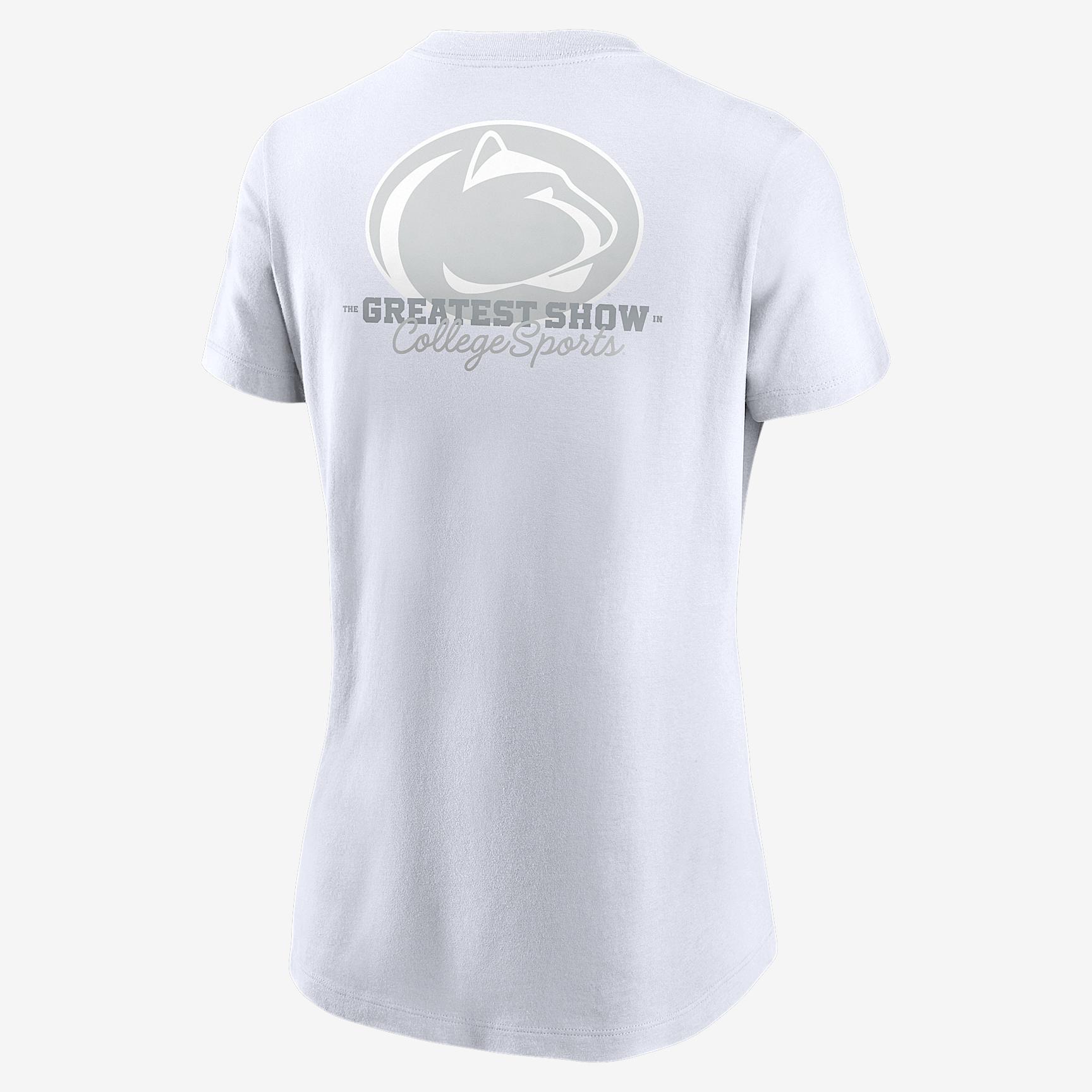 Penn State 2025 White Out Nike Women's College T-Shirt Product Image