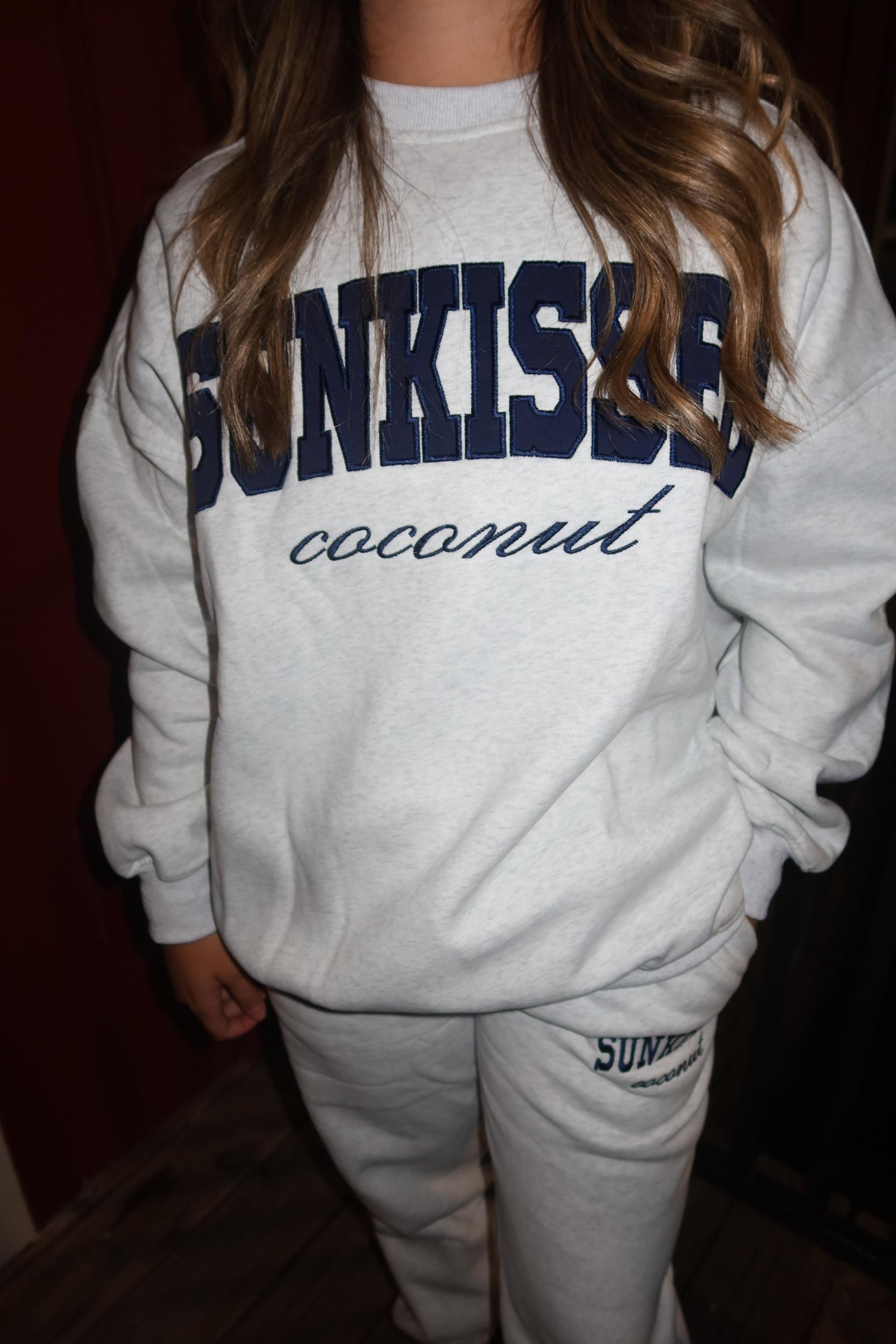 Pearl Grey Newport Sunkissed Jogger Sweatpants Product Image