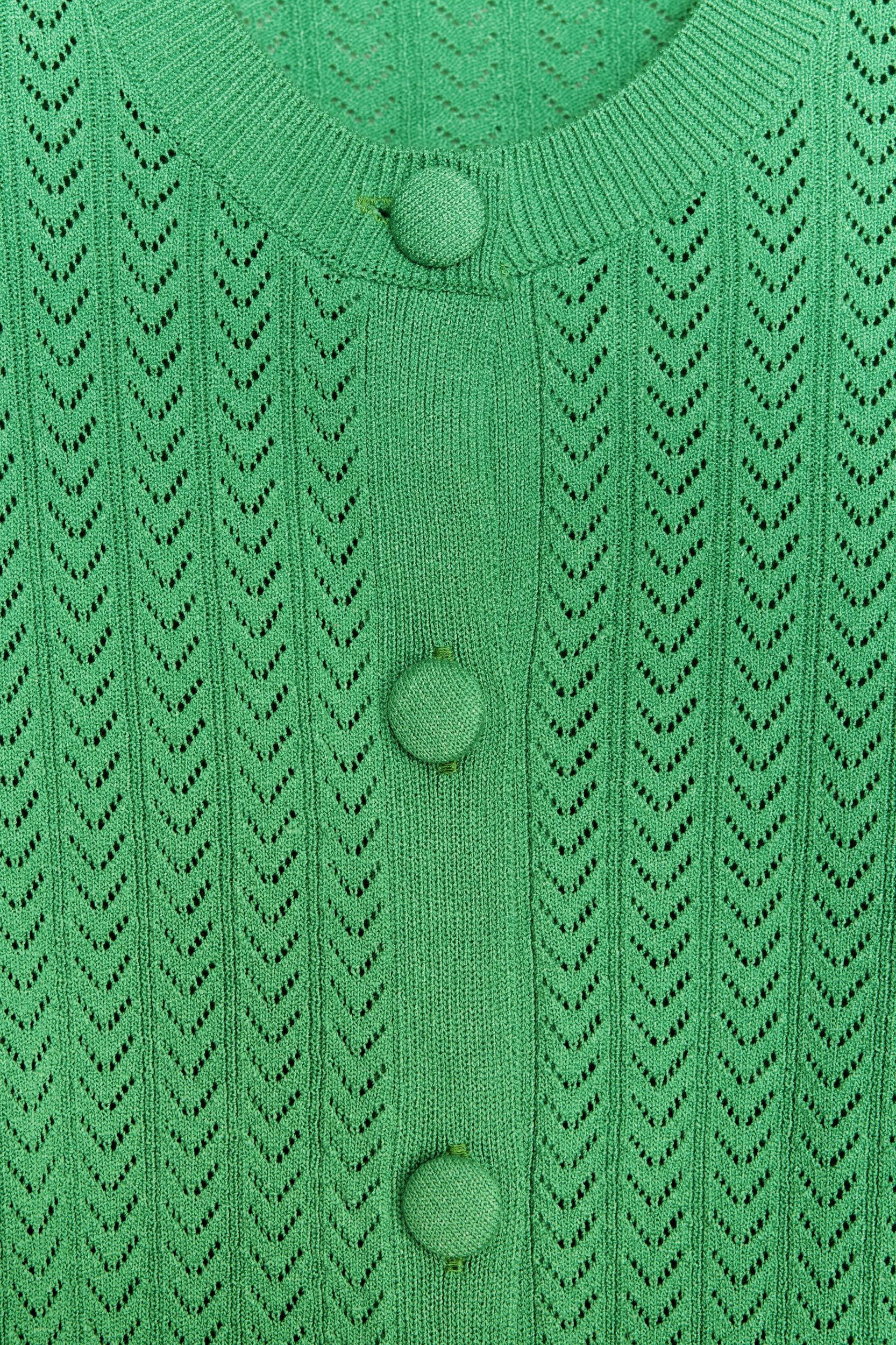 POINTELLE KNIT TOP Product Image