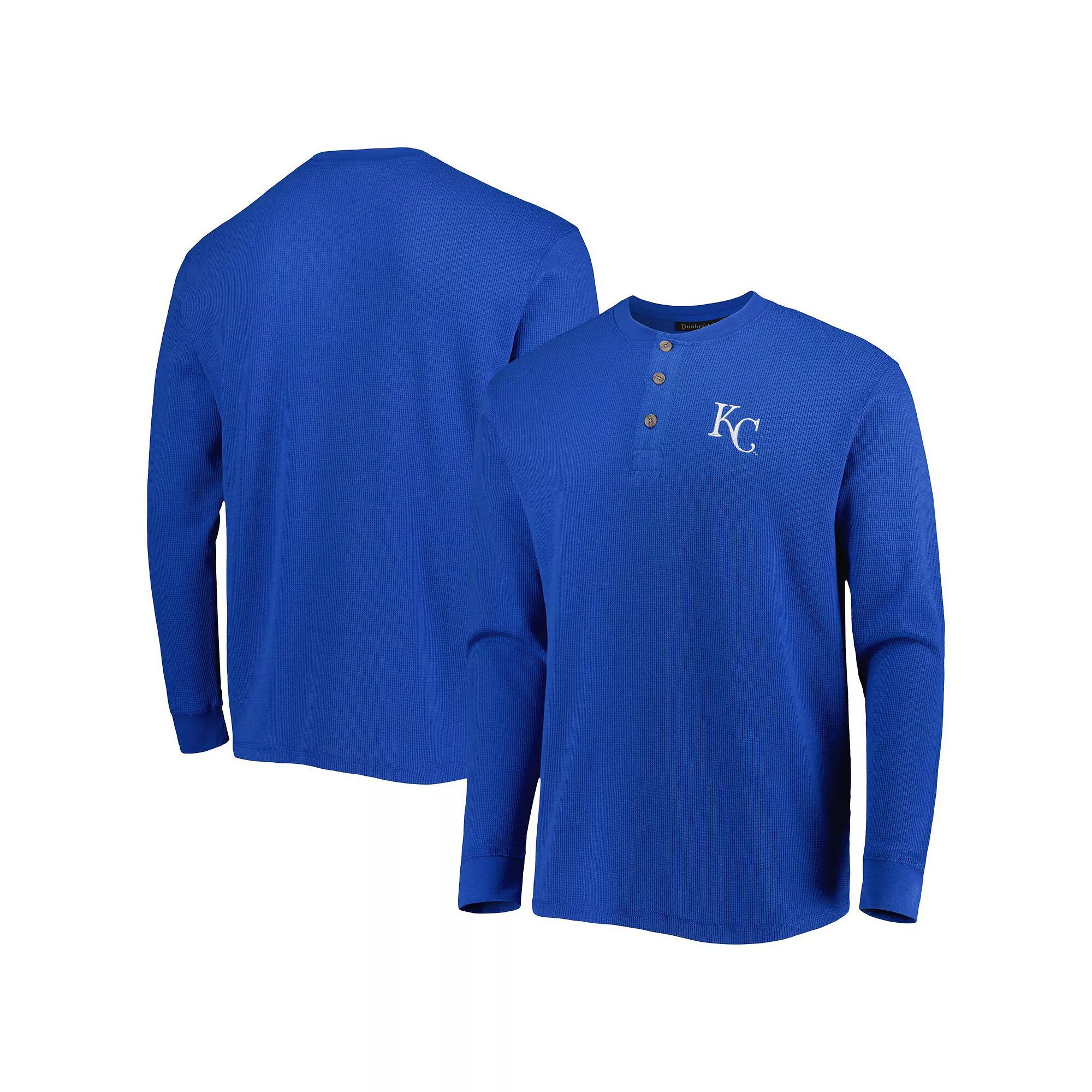 Men's Dunbrooke Kansas City Royals Royal Maverick Long Sleeve T-Shirt,  Product Image