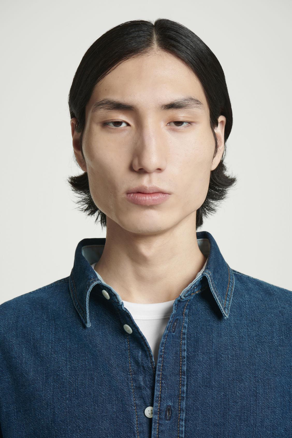 RELAXED DENIM OVERSHIRT Product Image