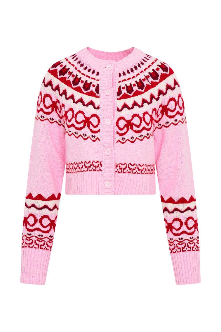 Shantae Wool Knit Cardigan Product Image