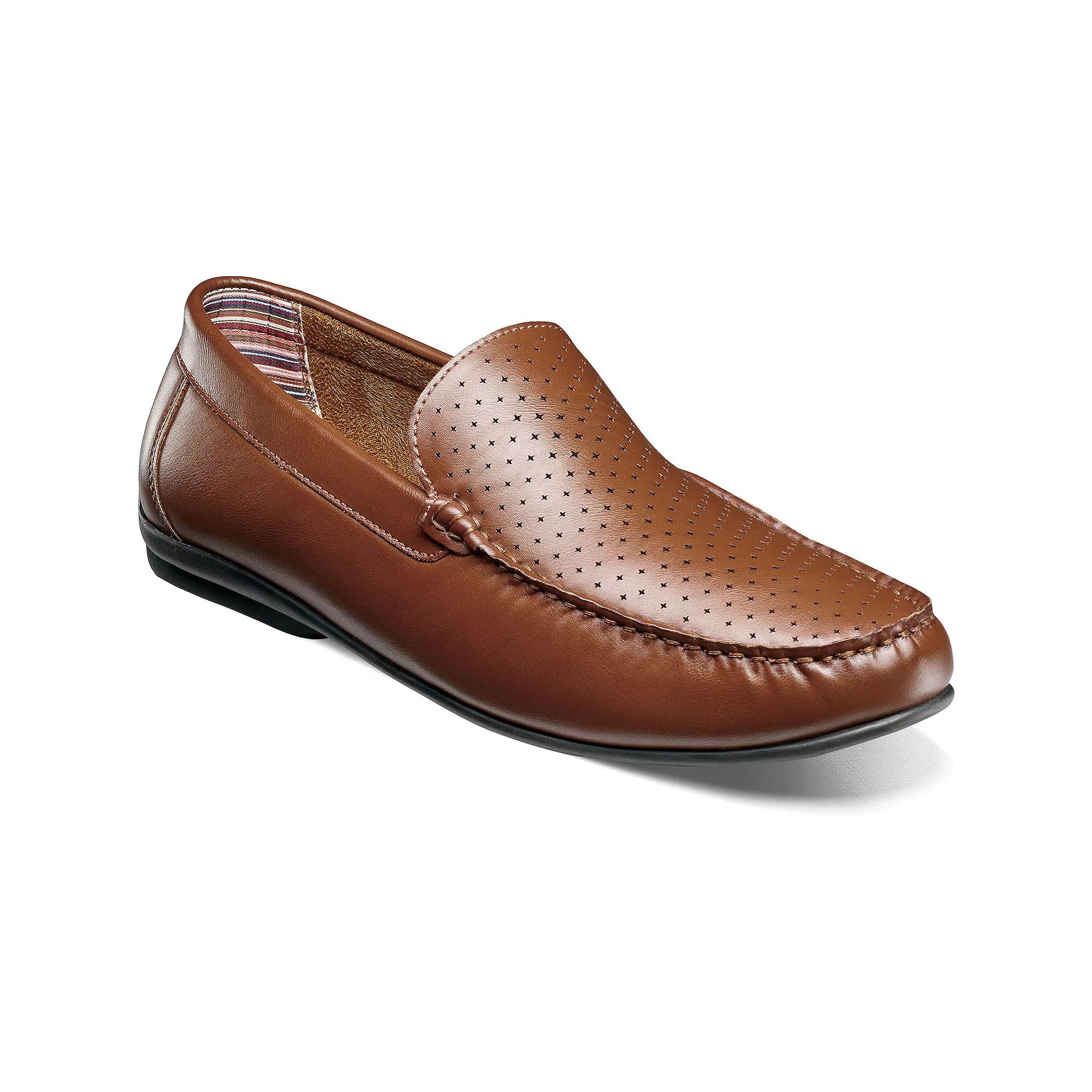 Stacy Adams Conroy Men's Moc Toe Slip-On Shoes,  Product Image