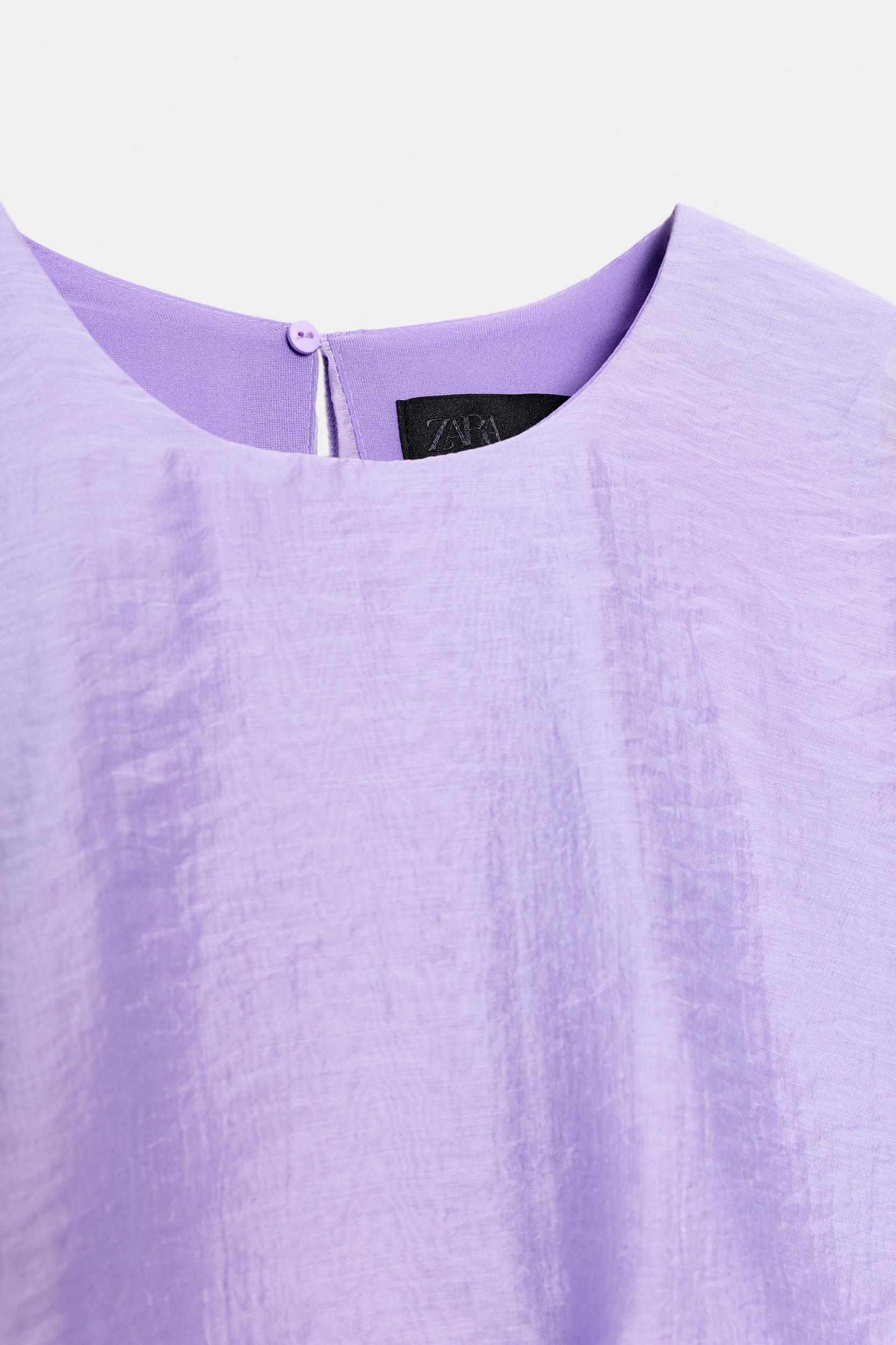 RUFFLED MINI DRESS Product Image