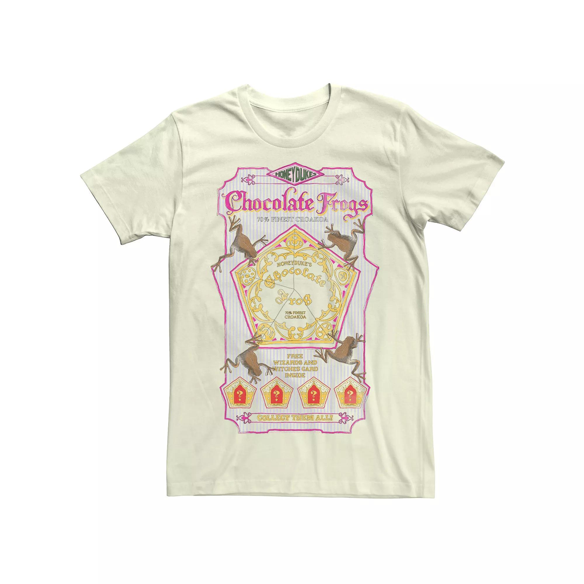 Men's Deathly Hallows Chocolate Frogs Vintage Logo Tee,  Product Image