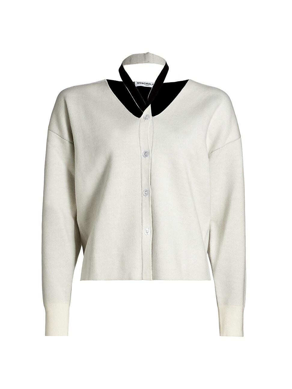 Womens Marlo Crewneck Cardigan Product Image