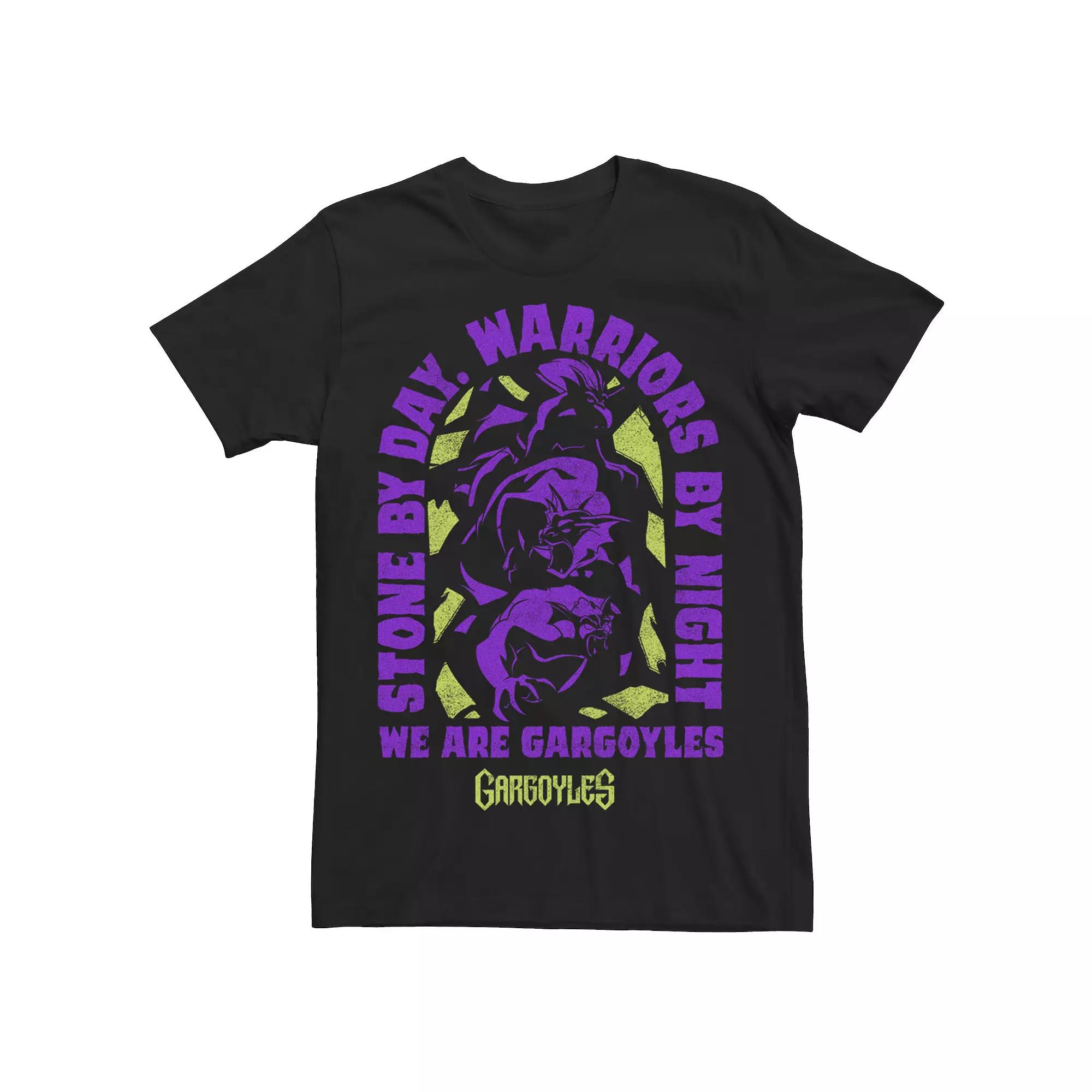 Men's Gargoyles Stone By Day. Warriors By Night Stamp Tee, Boy's,  Product Image