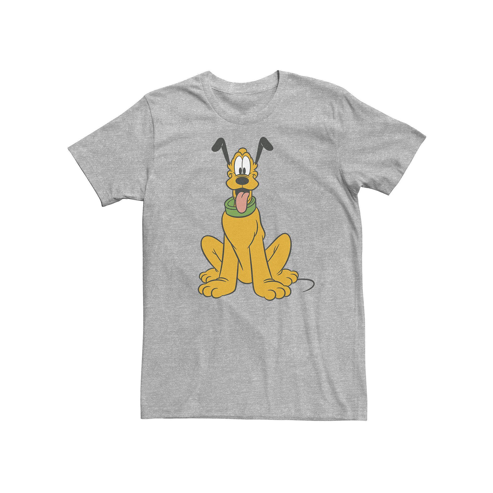 Big & Tall Disney Mickey Mouse Pluto The Dog Portrait Tee, Men's,  Product Image