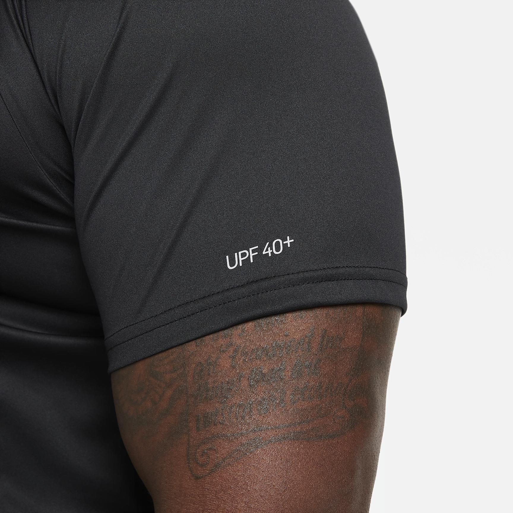 Nike Mens Essential Dri-FIT Short-Sleeve Swim Hydroguard (Extended Size) | NESSA700-001 Product Image