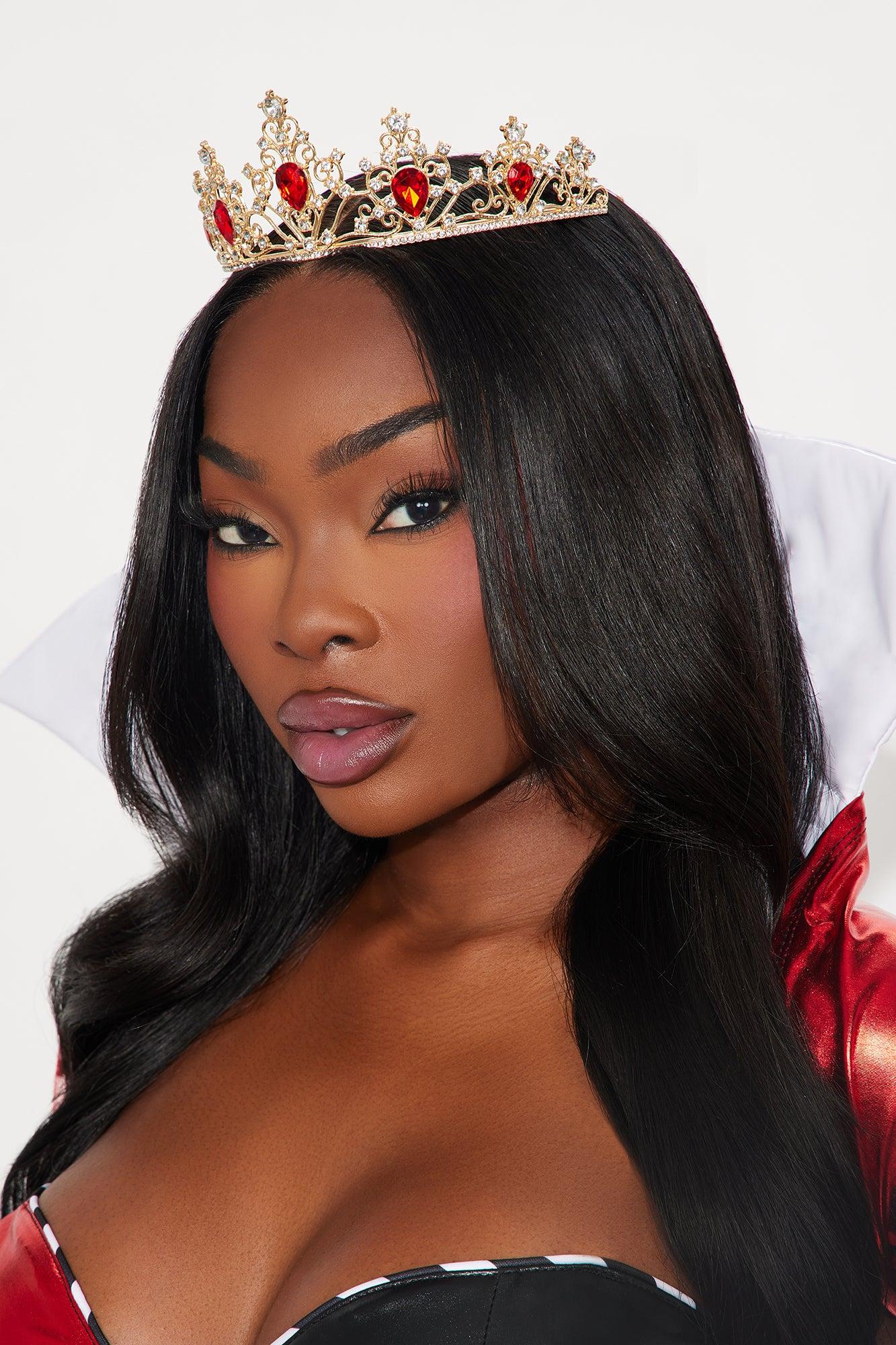 Deck Of Cards 5 Piece Costume Set - Red/combo Female Product Image