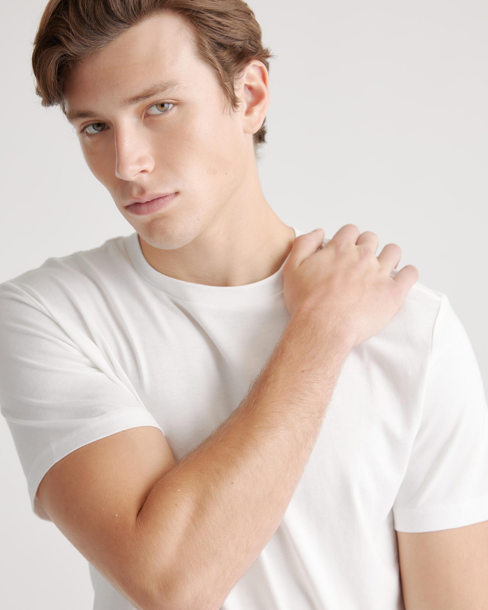 Quince | Men's Cotton Modal Crew Neck T-Shirt Product Image