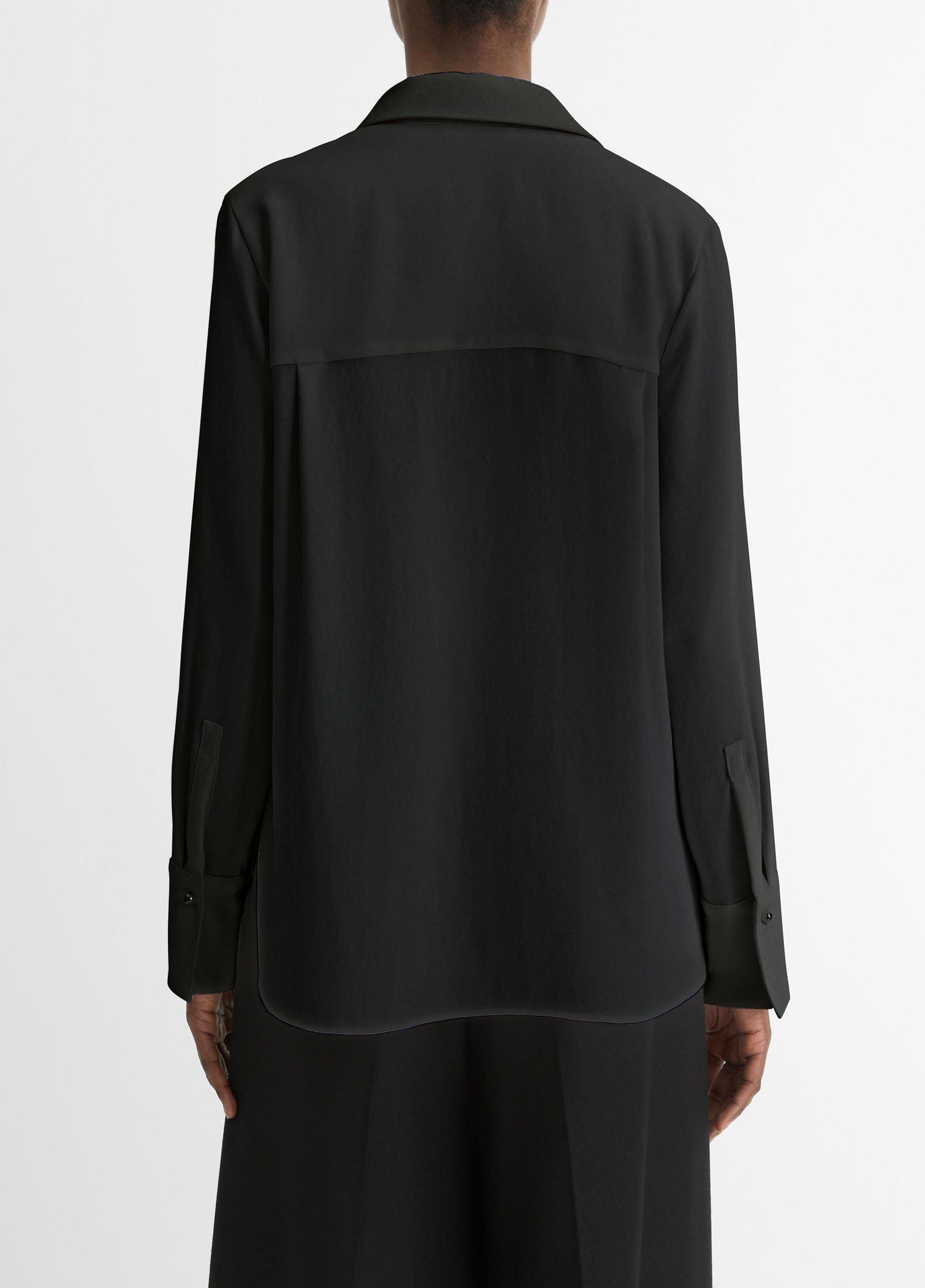 Pearl-Button Long-Sleeve Shirt Product Image